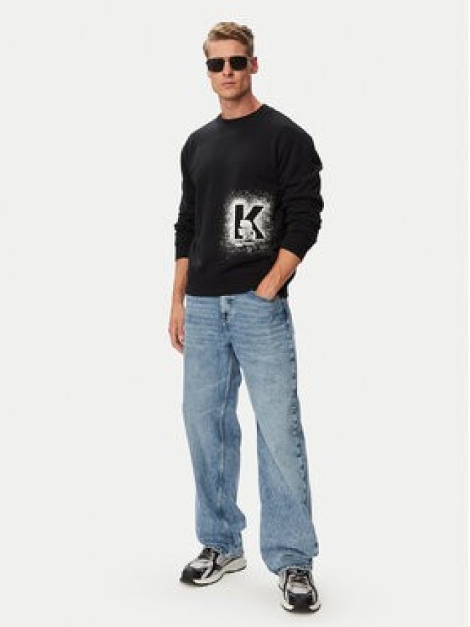Karl Lagerfeld Jeans Bluza B3M20001 Czarny Regular Fit