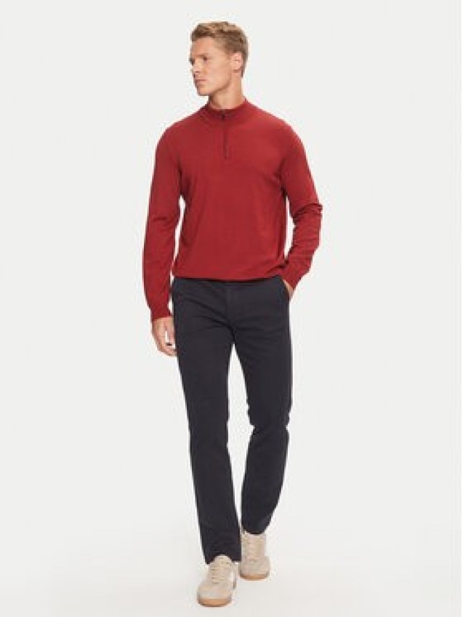 Boss Sweter Ebenji 50528300 Czerwony Regular Fit