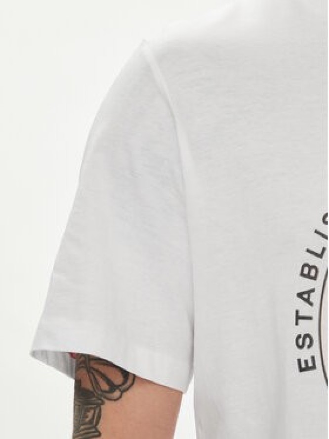 Jack & Jones T-Shirt Loof 12248624 Biały Standard Fit