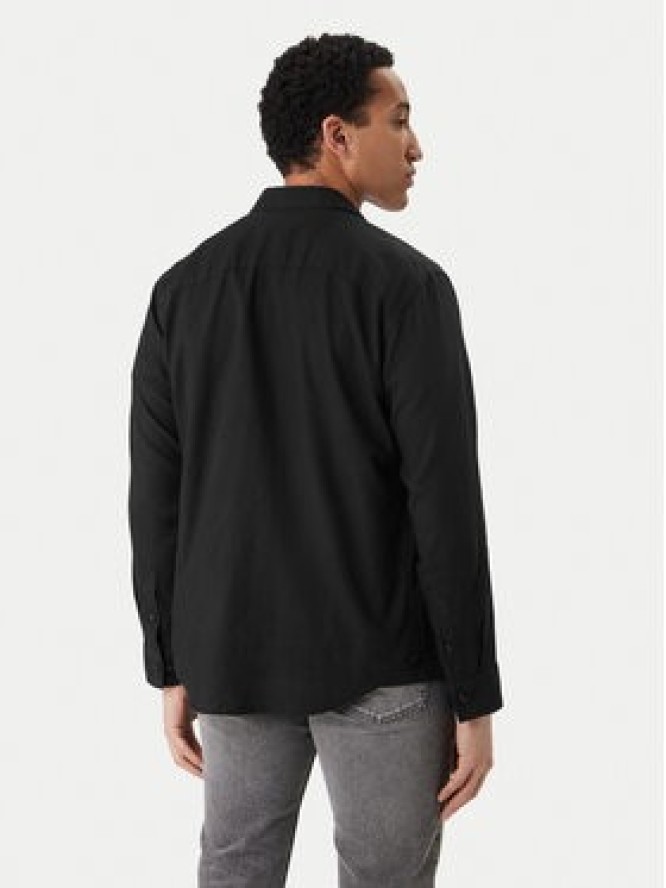 Calvin Klein Jeans Koszula LV04RF121G Czarny Regular Fit