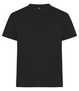 clique Over-T Oversize T-shirt z bawełny ring-spun – Black