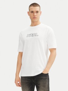 KARL LAGERFELD T-Shirt 755156 552235 Biały Regular Fit