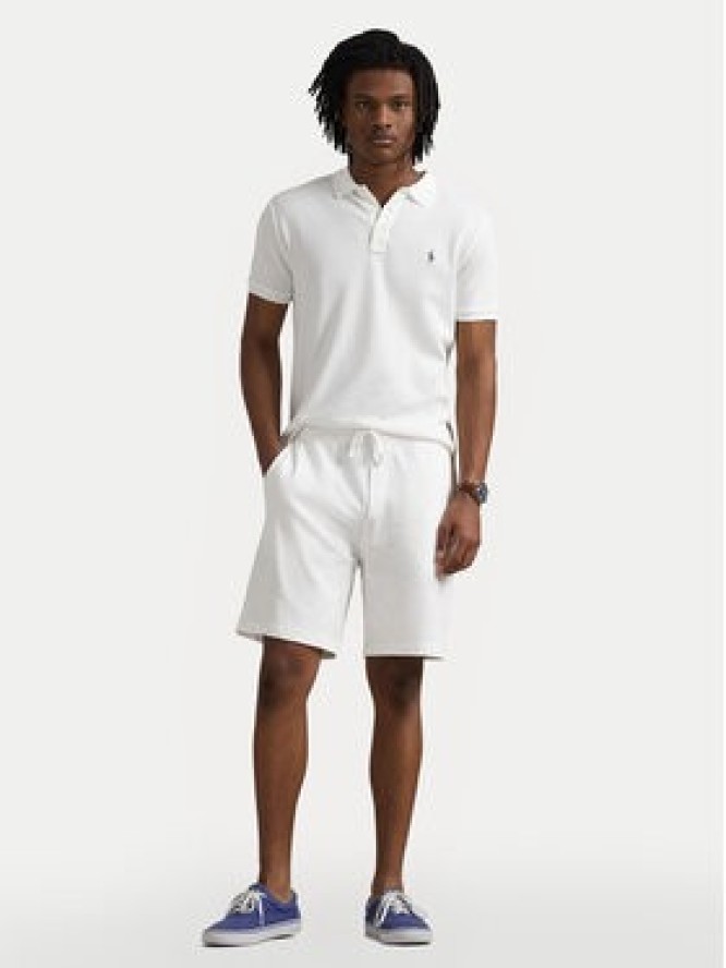 Polo Ralph Lauren Szorty sportowe 710704271004 Biały Regular Fit