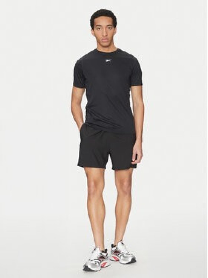 Reebok T-Shirt 100070571 Czarny Regular Fit