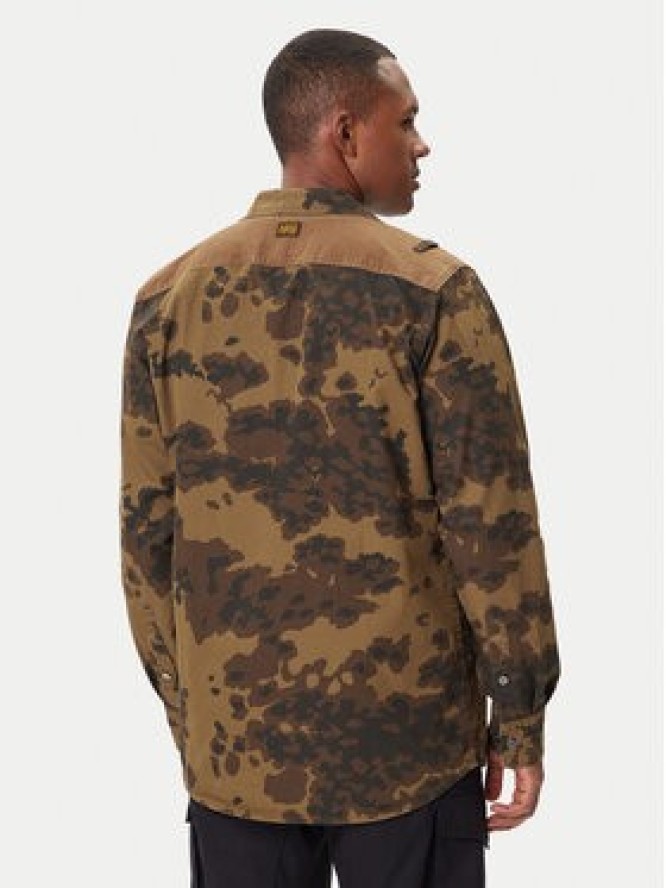G-Star Raw Koszula Cargo Pkt D26900-D553 Zielony Regular Fit