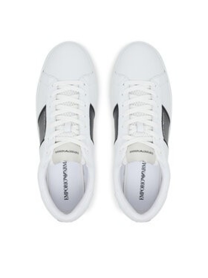 Emporio Armani Sneakersy EM003701 AF18017 MZ309 Biały