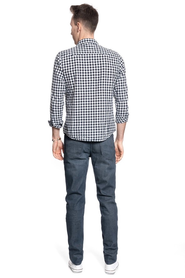 SPODNIE MĘSKIE LEE AUSTIN DARK SHARK L733NKUN 112119934