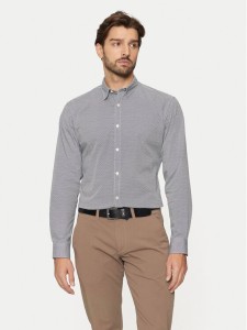 Jack & Jones Koszula Matheo 12261090 Szary Slim Fit