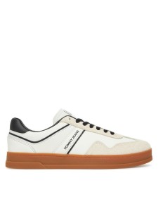 Tommy Jeans Sneakersy The Greenwich Leather EM0EM01587 Écru
