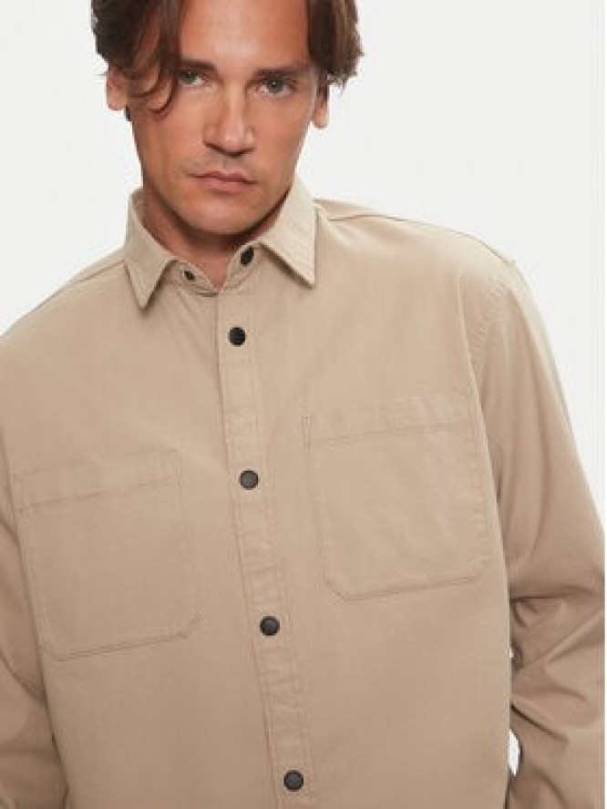 Jack & Jones Koszula Logan 12262112 Beżowy Relaxed Fit