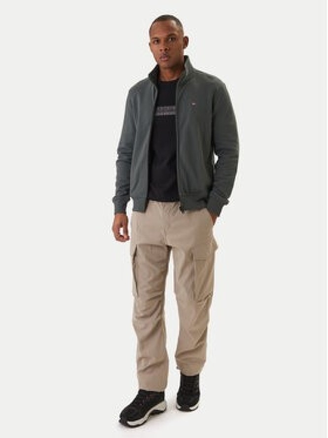 Napapijri Bluza Balis NP0A4HHW Zielony Regular Fit