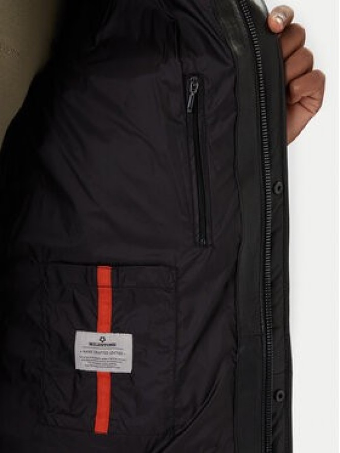 Milestone Kurtka skórzana MS Piero 531040 20740 Czarny Regular Fit