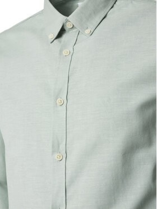 Lindbergh Koszula 30-203174 Zielony Slim Fit