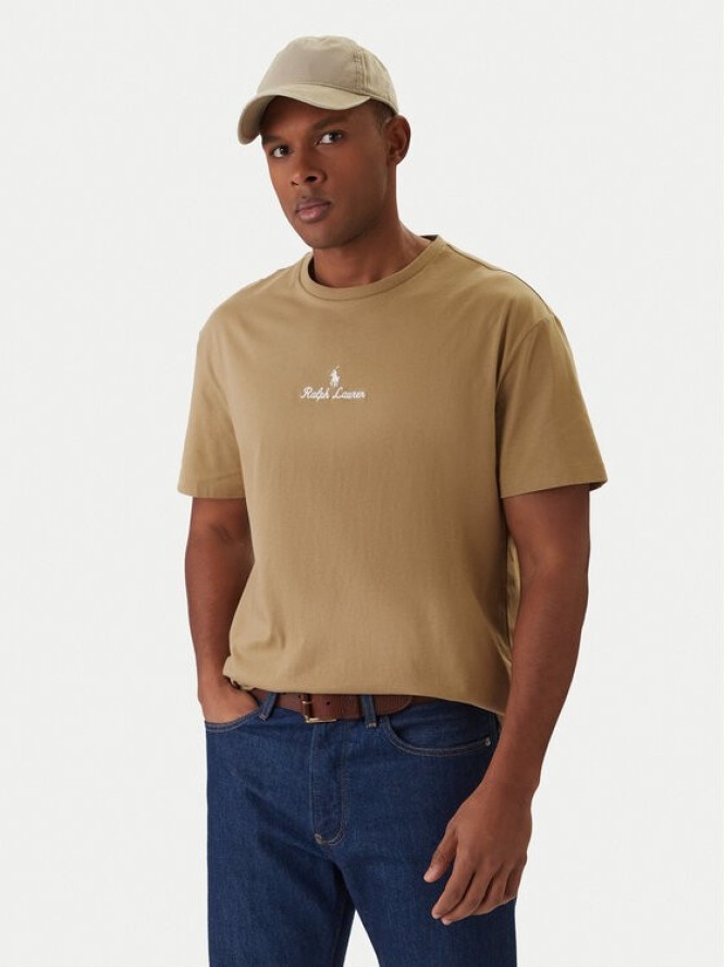 Polo Ralph Lauren T-Shirt 710981370005 Beżowy Classic Fit