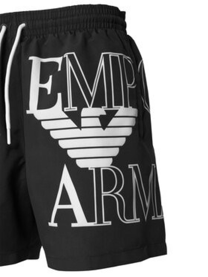 Emporio Armani Szorty kąpielowe EM000583 AF20434 UC001 Czarny Regular Fit