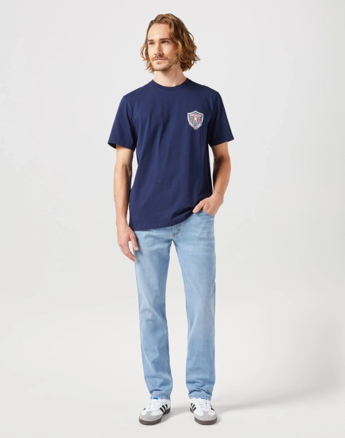 WRANGLER MĘSKIE SPODNIE REGULAR FIT DESERT OASIS 112351219 W154017980