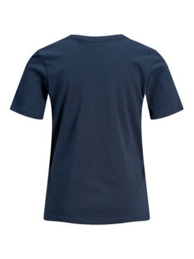 Jack & Jones T-Shirt Corp 12151955 Granatowy Slim Fit