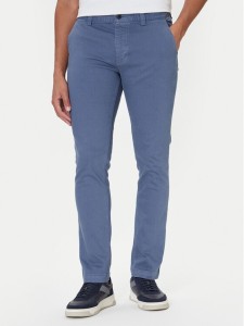 BOSS Chinosy 50547865 Niebieski Slim Fit