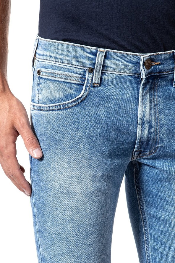 LEE LUKE MĘSKIE SPODNIE JEANSOWE JEANSY DŻINSY URBAN MID L719ROUT 112119409