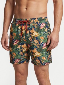 Guess Szorty kąpielowe F6GT21 WG282 Kolorowy Regular Fit