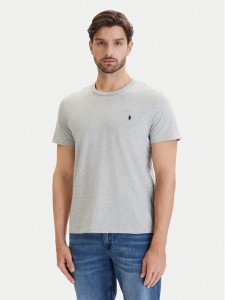 Polo Ralph Lauren T-Shirt 714844756008 Szary Regular Fit
