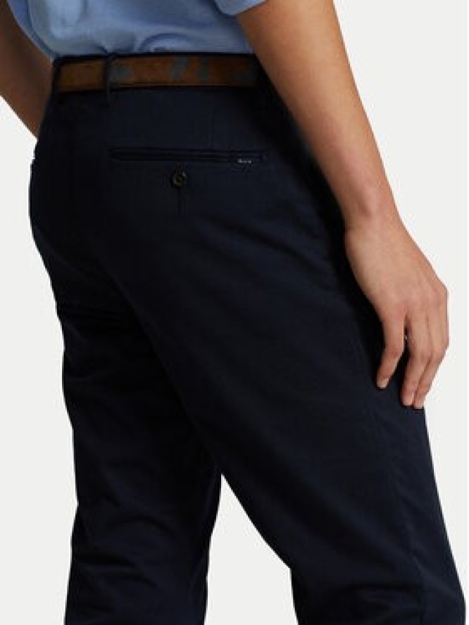 Polo Ralph Lauren Chinosy 710644988002 Granatowy Slim Fit