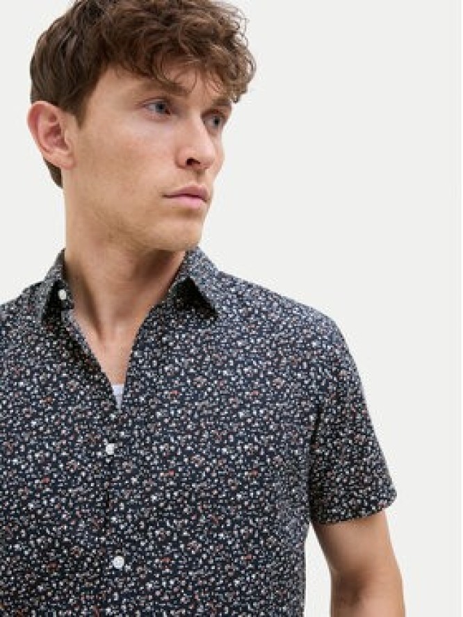 Jack & Jones Koszula Summer 12274951 Granatowy Regular Fit
