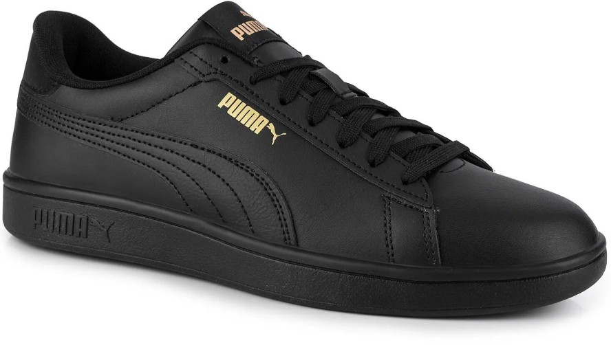 Buty sneakersy sportowe trampki czarne unisex PUMA SMASH 3.0