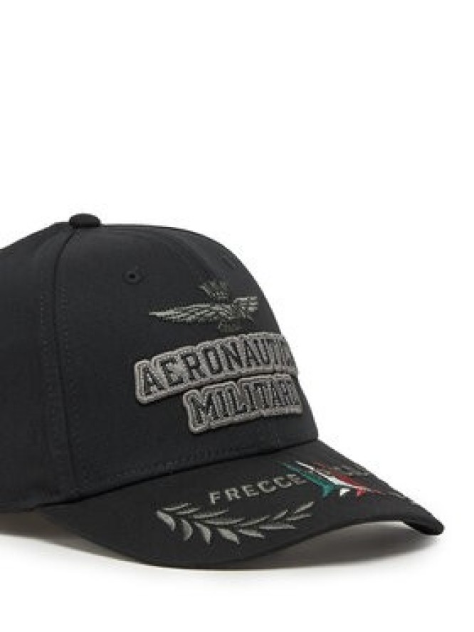 Aeronautica Militare Czapka z daszkiem 251HA1104CT2261 Czarny