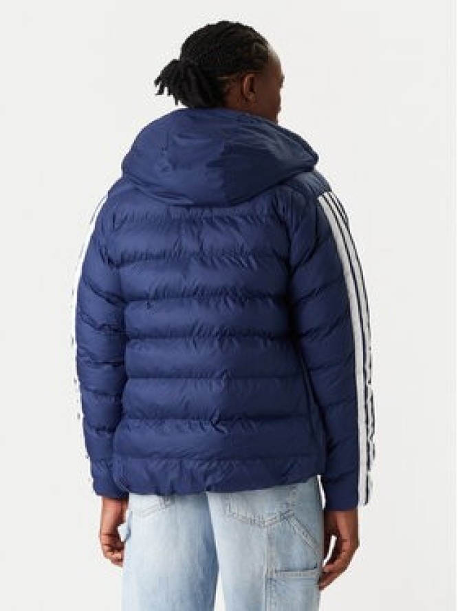 adidas Kurtka zimowa Essentials Climawarm 3-Stripes JX7771 Granatowy Regular Fit