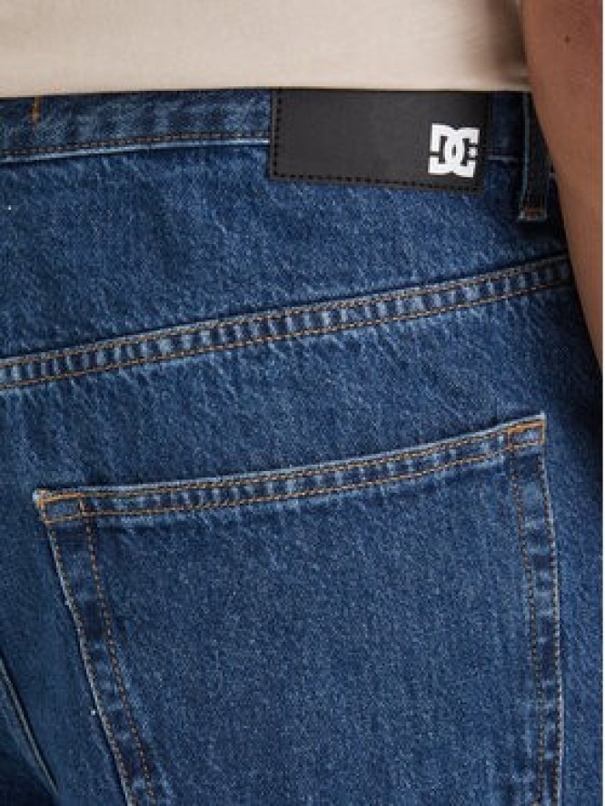 DC Shoes Jeansy EDYDP03435 Niebieski Baggy Fit