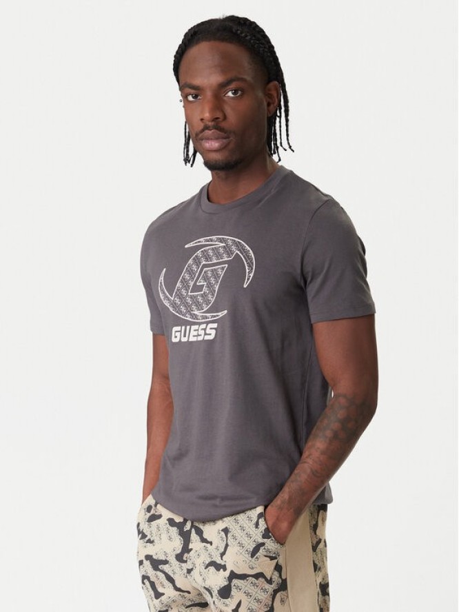 Guess T-Shirt Z6RI06 I3Z14 Szary Regular Fit