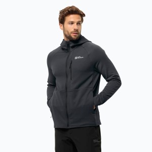 Bluza polarowa męska Jack Wolfskin Kolbenberg Hooded Fz