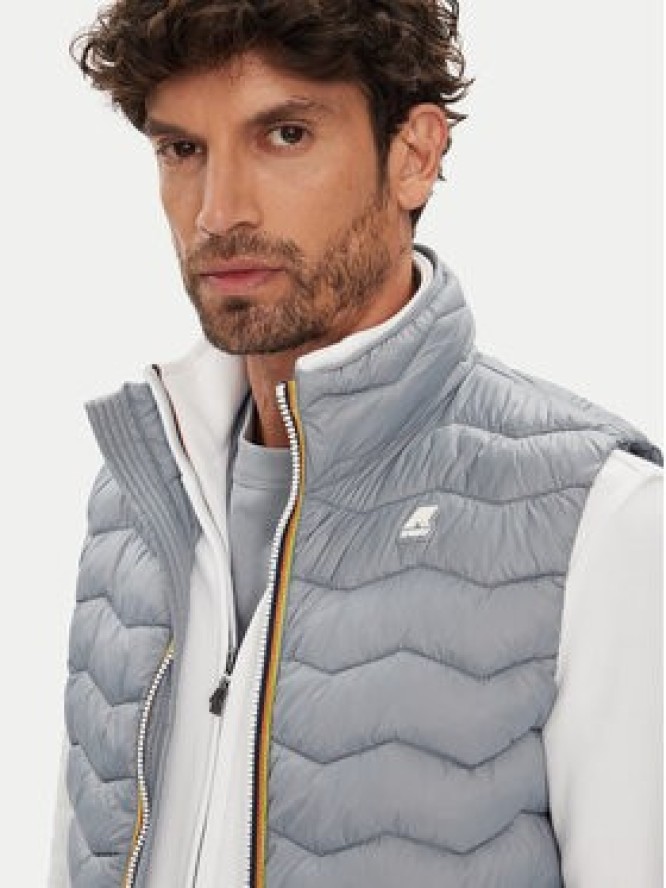 K-Way Kamizelka Valen K6114RW Szary Slim Fit