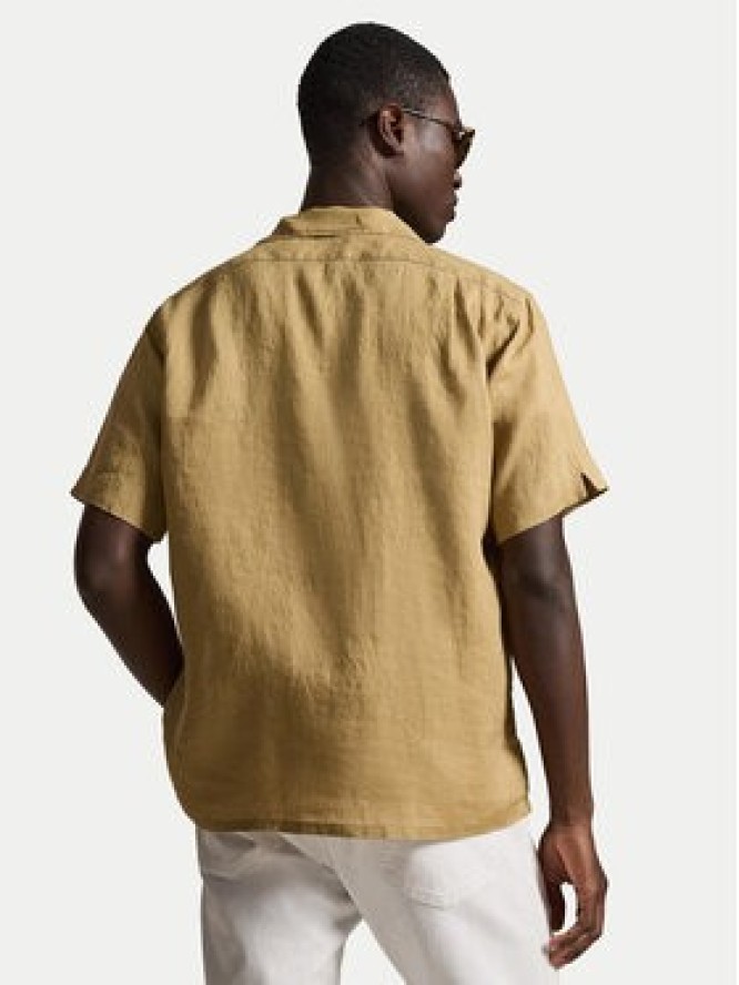 Polo Ralph Lauren Koszula 710966421502 Beżowy ciemny Regular Fit