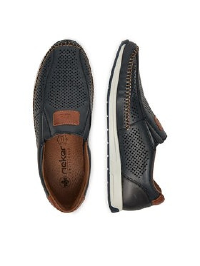 Rieker Półbuty 11950-14 Granatowy