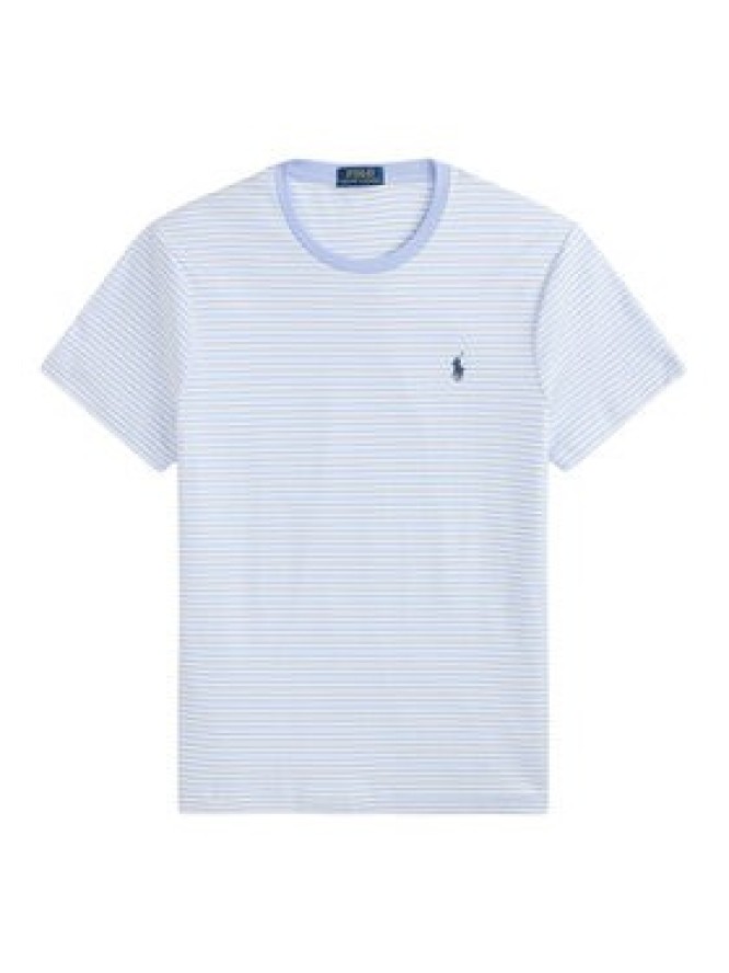 Polo Ralph Lauren T-Shirt 710944811501 Niebieski jasny Regular Fit