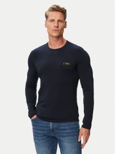 Emporio Armani Underwear Longsleeve EM000383 AF25018 UB102 Granatowy Regular Fit