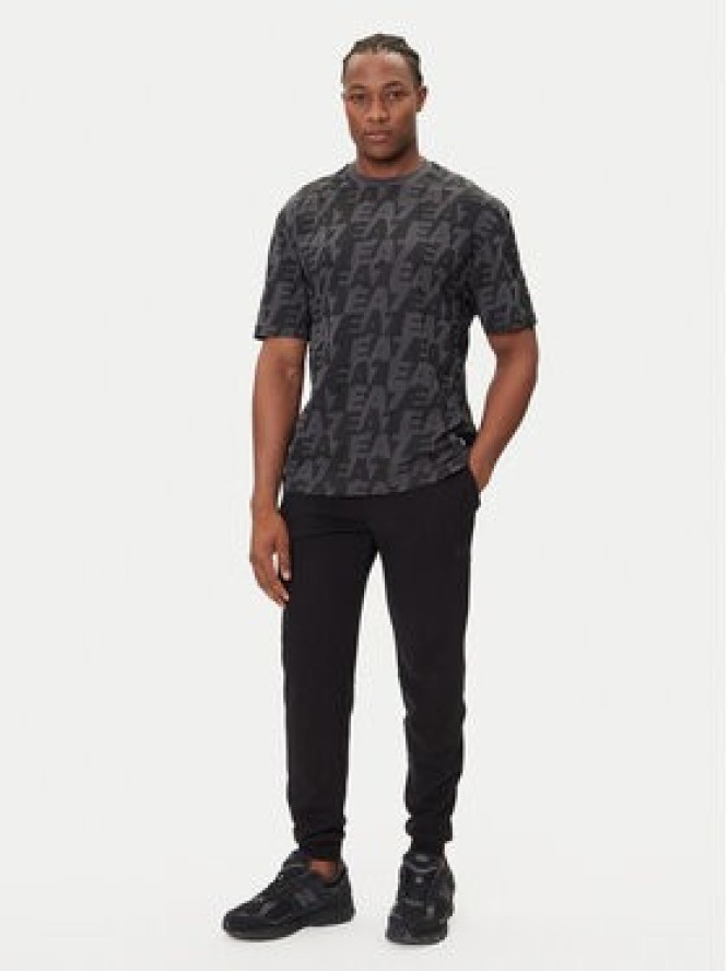 EA7 Emporio Armani T-Shirt 7M000980 AF10378 U8117 Szary Regular Fit