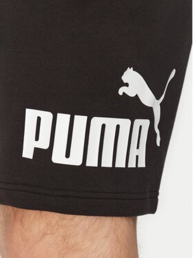 Puma Szorty sportowe Ess 682596 Czarny Regular Fit