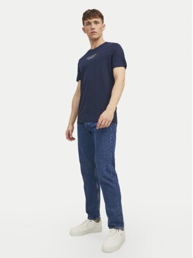 Jack & Jones T-Shirt Archie 12217167 Granatowy Regular Fit
