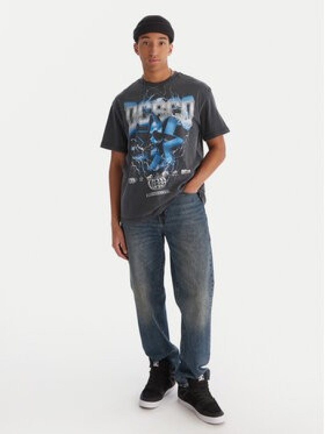 DC Shoes T-Shirt Skull Shock EDYZT0435 Czarny Regular Fit