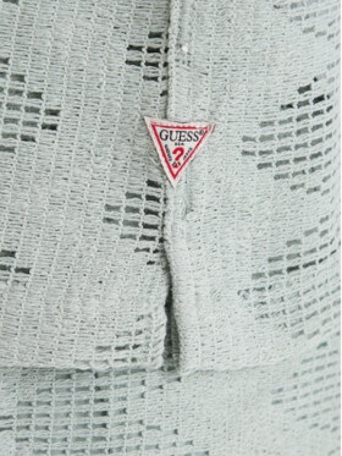 Guess Koszula M6GP46 K3236 Zielony Regular Fit