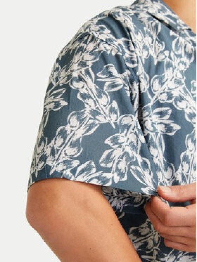 Jack & Jones Koszula Joshua 12271089 Niebieski Wide Fit