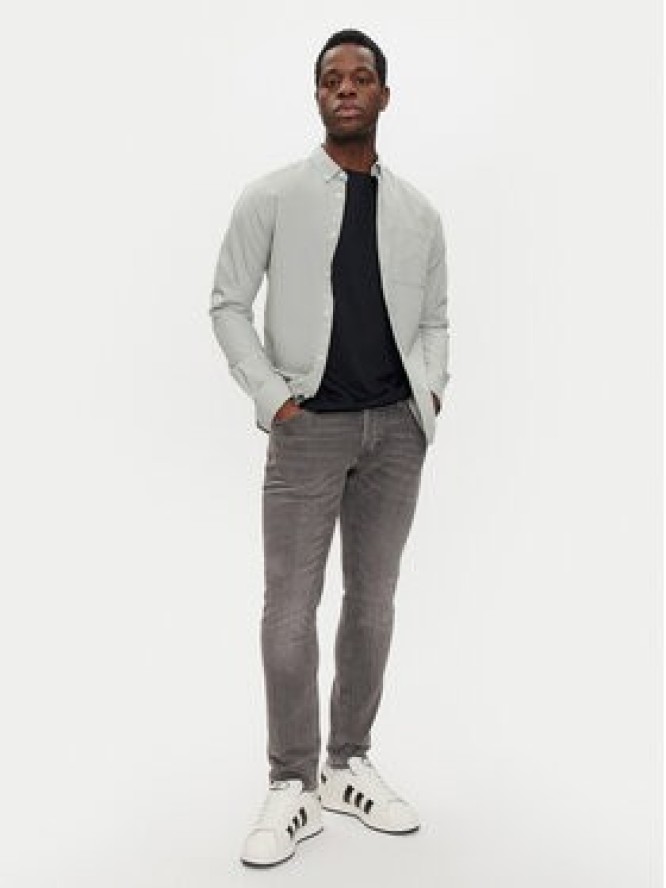 Only & Sons Koszula Alvaro 22006479 Zielony Slim Fit