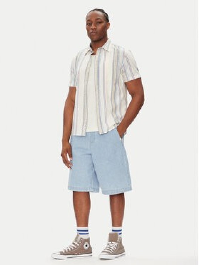 Element Szorty jeansowe Chillin ELYDS00103 Błękitny Relaxed Fit