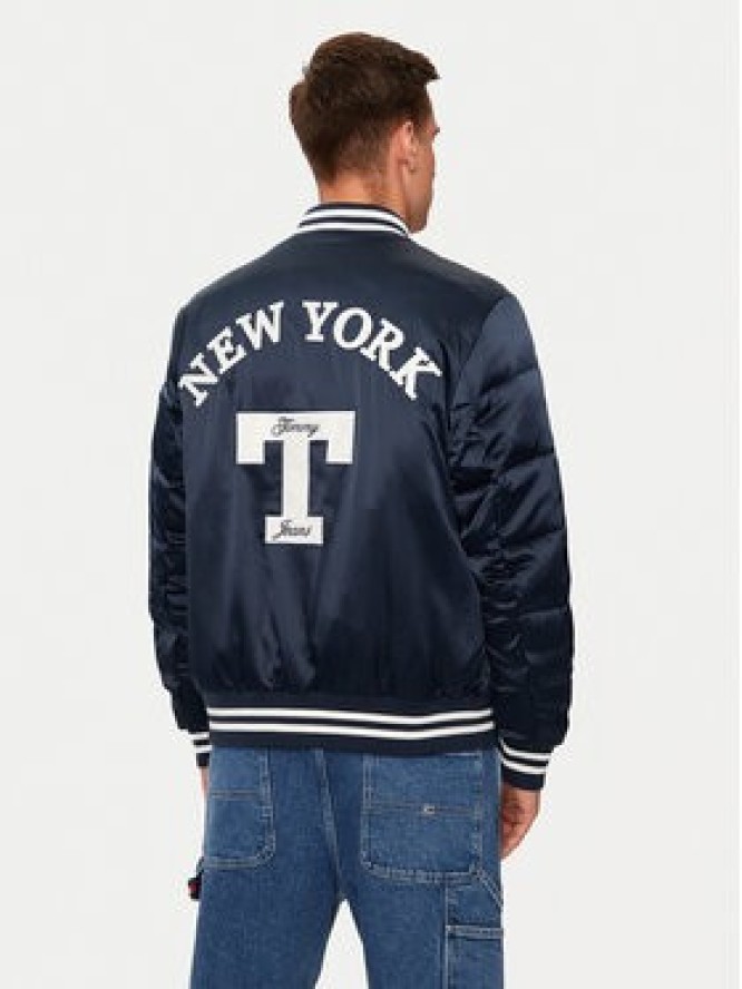 Tommy Jeans Kurtka zimowa DM0DM20468 Granatowy Regular Fit