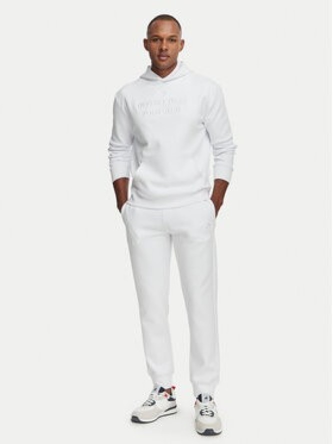 Beverly Hills Polo Club Spodnie dresowe M6340B Biały Regular Fit