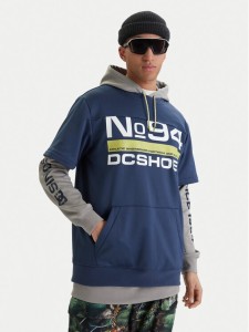 DC Shoes Bluza Dryden ADYFT03411 Niebieski Regular Fit