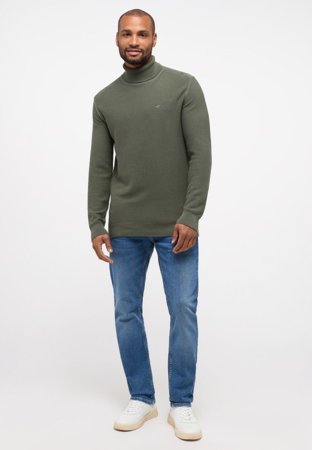 MĘSKIE SPODNIE JEANSOWE MUSTANG OREGON SLIM K DENIM BLUE 1014260 5000 685